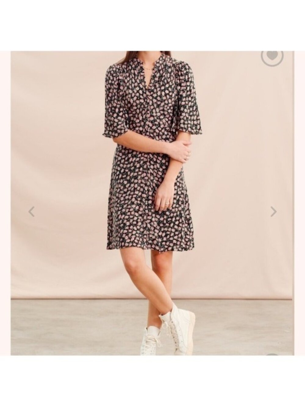 ByTimo Floral mini shirt dress - Picture 8 of 11